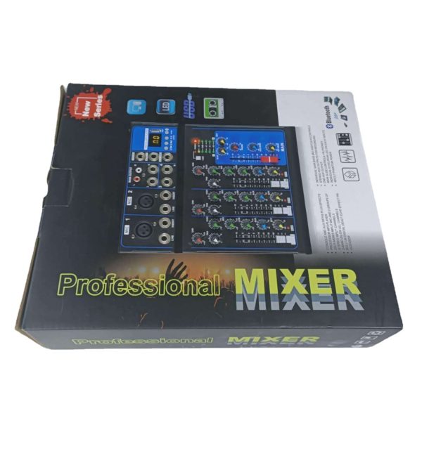 Mixer audio digital profesional fara amplificare Bluetooth BMG F4-MB