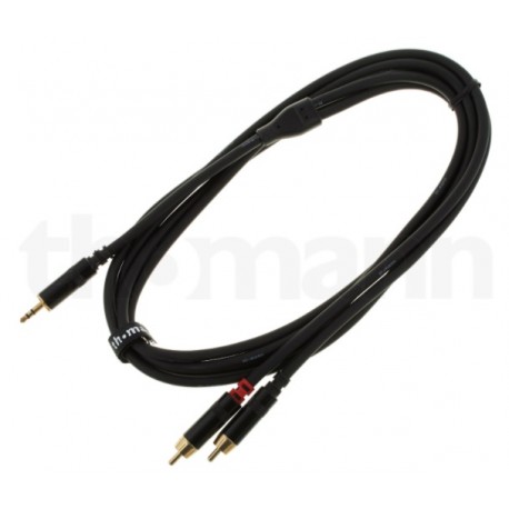 Cablu 1 x jack stereo 3,5 mm / 2 x RCA