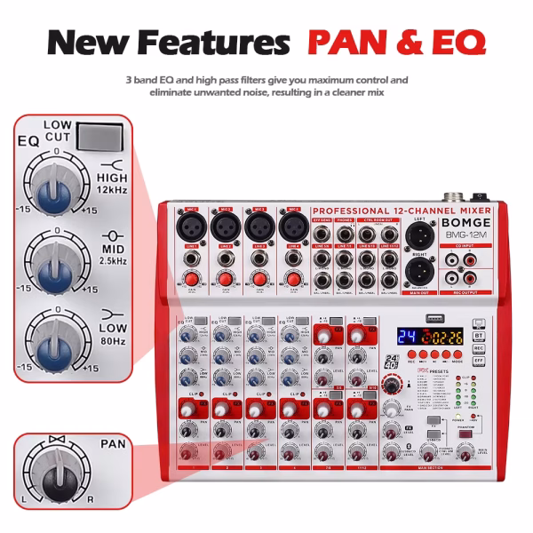 Mixer audio pasiv BMG 12 M