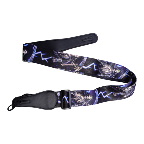 Curea pentru chitara nylon 155 cm negru