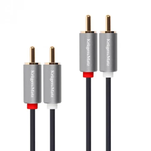 Cablu audio 2 x RCA la 2 x RCA T-T 1.8m