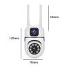 Camera Supraveghere video AT, conexiune 4G, 4MP 1080P HD, intelligent tracking, PTZ, WIFI, Lan, Rotire, Alarma miscare, Interior – Exterior