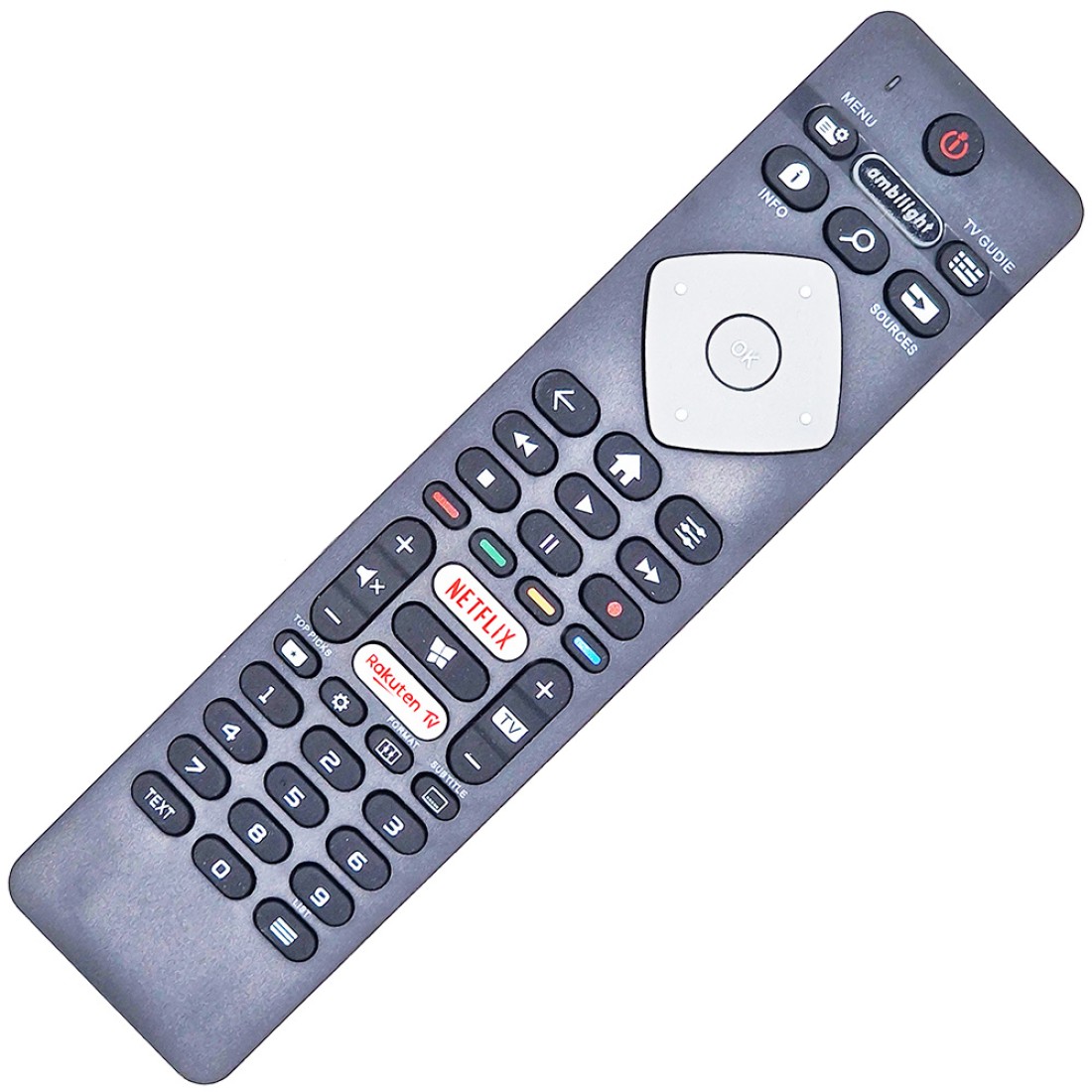 Telecomando Di Ricambio Per TV Philips Netflix 43PUS8505/12, 43PUS8535/12, 43PUS8545/12, 43PUS8555/12