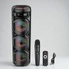 Boxă portabilă Bluetooth cu 3 Difuzoare de 8″ ZQS8301 Telecomanda si Microfon