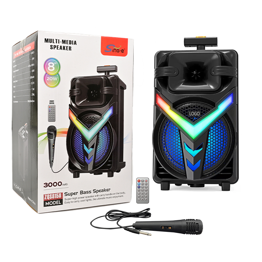 Boxă Portabilă SING-E ZQS8158 - Clar Mega Sound