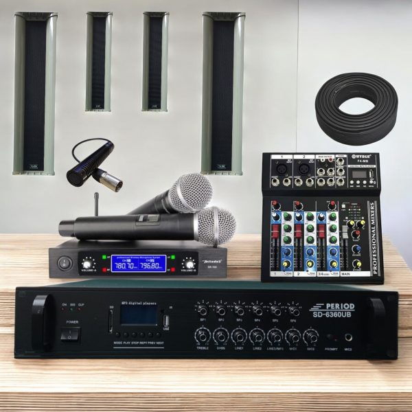 Sistem Profesional de Sonorizare pentru Biserica „Church Metal-Line 120”