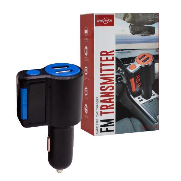 JTADAP090 Transmițător FM Bluetooth Greatnice C905 Negru