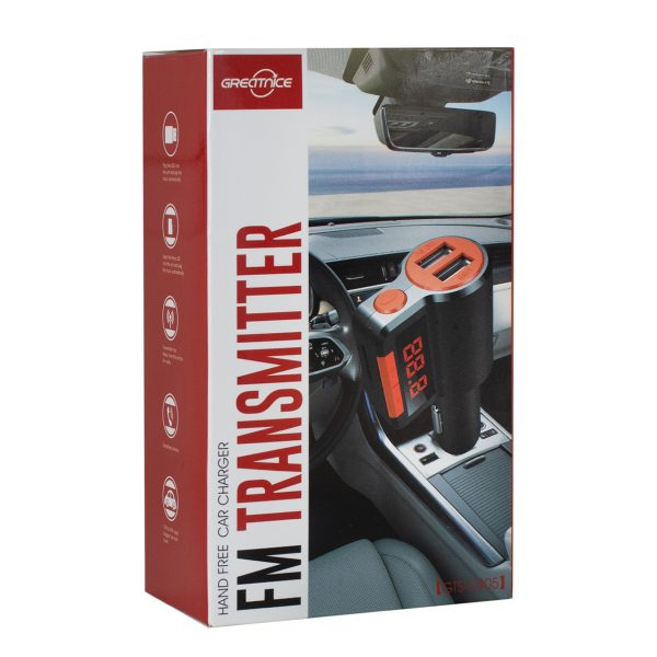 JTADAP09020b Transmițător FM Bluetooth Greatnice C905 Negru