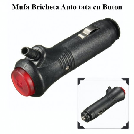 Mufa Bricheta Auto Tata cu Intrerupator CAR-1203