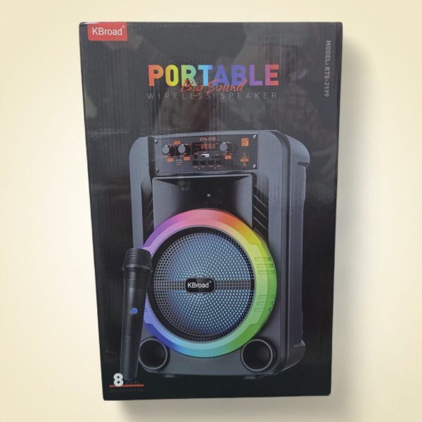 Boxă portabilă Bluetooth Si Microfon KBroad KTS-2199