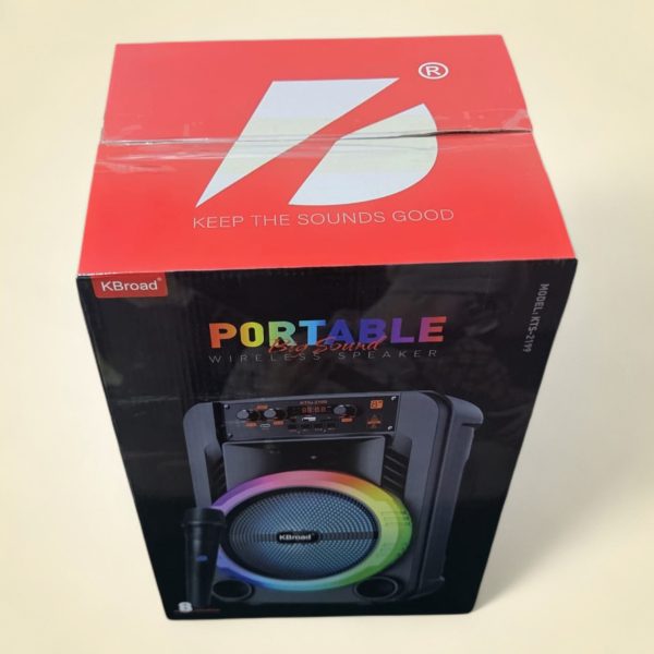 Boxă portabilă Bluetooth Si Microfon KBroad KTS-2199