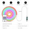 Bandă LED Neon RGB-Magic  5 Metri, Control Smart și Efecte Dinamice