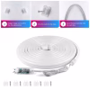 Bandă LED Neon RGB-Magic  5 Metri, Control Smart și Efecte Dinamice