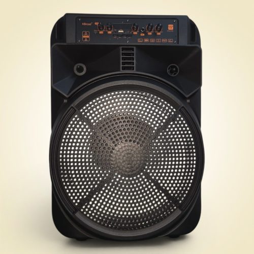 Boxă portabilă cu Difuzor de 15”, Bluetooth Si  2 Microfon KBroad KTS-2145