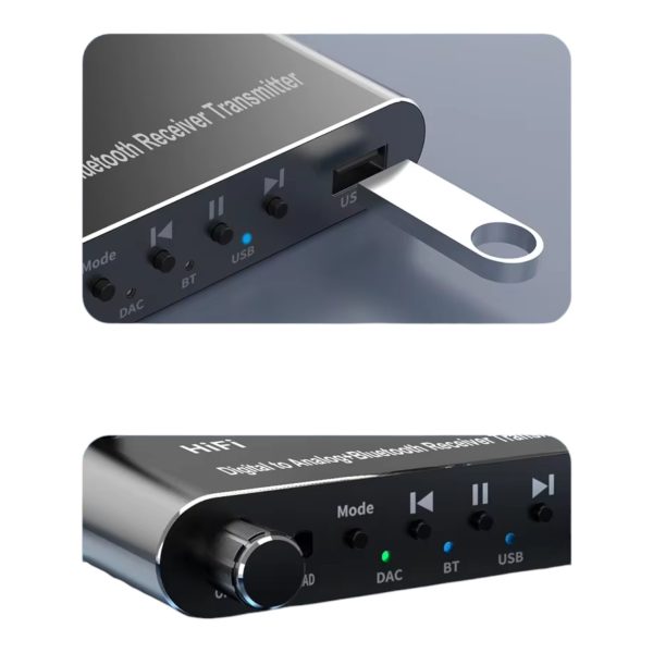 H431f273bea72438c88d926676625a386q-Photoroom DAC Bluetooth 5.1 receptor transmițător 3.5MM AUX RCA optic coaxial U-Disk adaptor audio wireless convertor digital-analogic