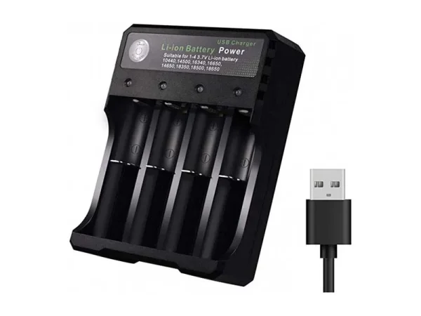 pid3992 Incarcator 4 acumulatori litiu USB