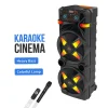 031e9096-6125-4f7a-b751-de25494b8d0c Boxă Portabilă AT Performance 12” x2, 6000mAh, Bluetooth, RGB , DSP, Microfon Wireless – Super Bass