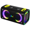 Boxă Portabilă Karaoke DAT DT-2177, Bluetooth, 2×6.5", 2 Microfoane Wireless, RGB LED, USB/TF/FM, Telecomandă