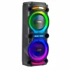 Boxă Portabilă Karaoke Sing-e ZQS8212, 40W, 2 x 12", Microfon Wireless Inclus, Bluetooth, LED RGB, Acumulator 3600mAh, Telecomandă