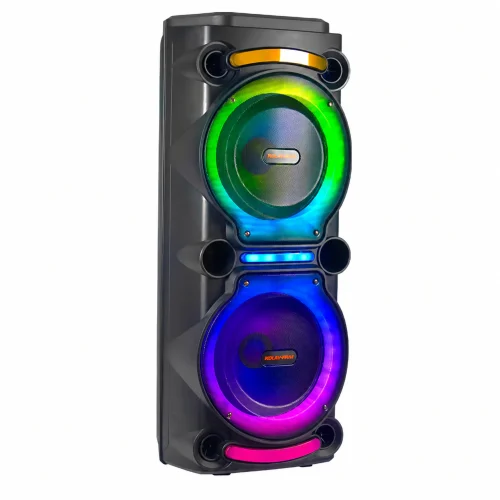 673b505b-cb25-4ed1-8294-ec5aa23abbc4 Boxă Portabilă Karaoke Sing-e ZQS8212, 40W, 2 x 12", Microfon Wireless Inclus, Bluetooth, LED RGB, Acumulator 3600mAh, Telecomandă