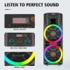 b6c9ccde-9831-4234-b4bd-9c46337650af Boxă Portabilă AT Performance 12” x2, 6000mAh, Bluetooth, RGB , DSP, Microfon Wireless – Super Bass