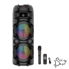 res_7aeb8ec012bc4d4adc8bfade8ac5c25f Boxă Portabilă ZQS8220, 2×8”, Bluetooth 5.0, Lumini LED, Microfon