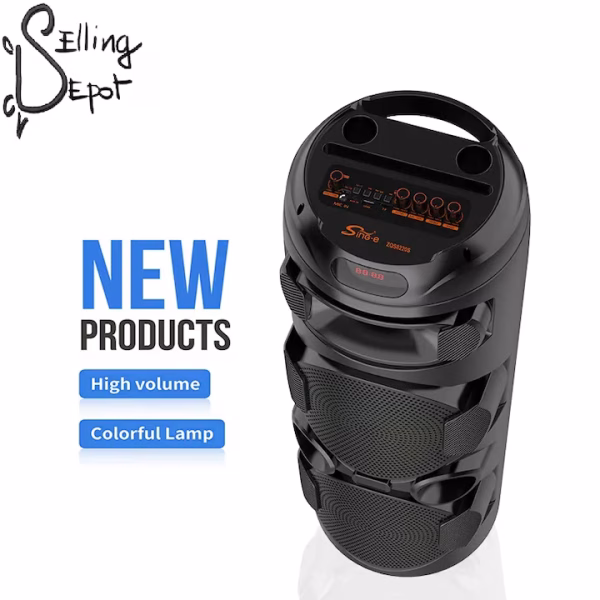 res_c1241f777e7e70c836234b6789ee1a36_png Boxă Portabilă ZQS8220, 2×8”, Bluetooth 5.0, Lumini LED, Microfon