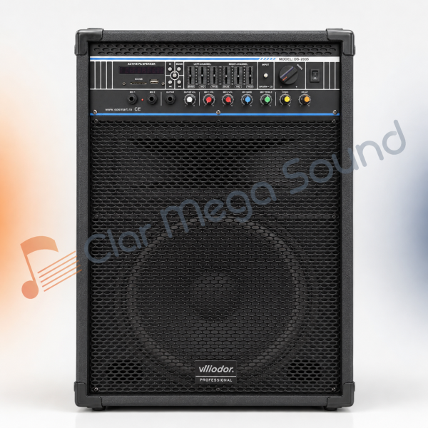 Sistem de boxe active Vlliodor Professional DS‑2035, 180 W, USB/SD, Bluetooth