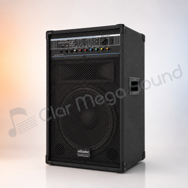 Sistem de boxe active Vlliodor Professional DS‑2035, 180 W, USB/SD, Bluetooth